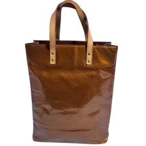 Louis Vuitton Shiny Brown Tote